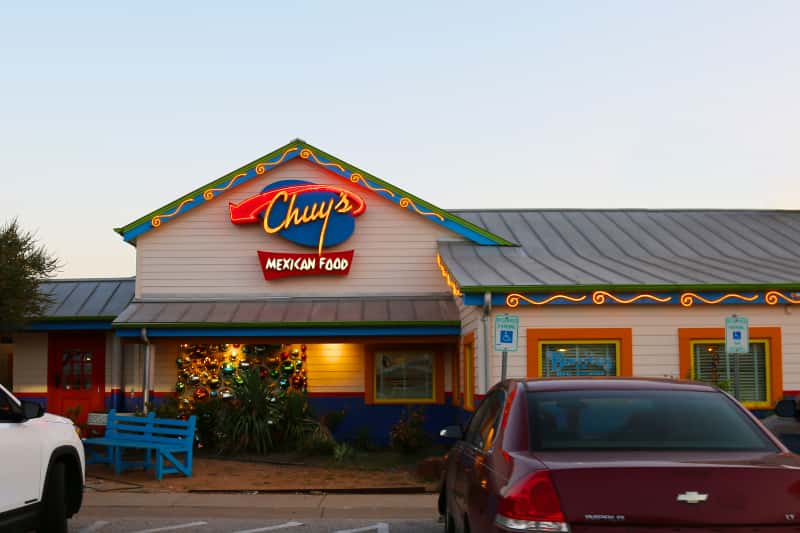 Real Photo Of Chuys Mexican Food Restaurant Located In Waco Texas