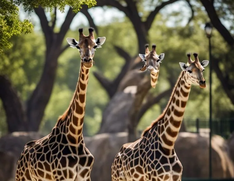 Remembering Giraffes Penelope and Zuri: A Solemn Moment at Waco Zoo