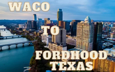 How Far is it from Waco Texas to Fort Hood Texas?