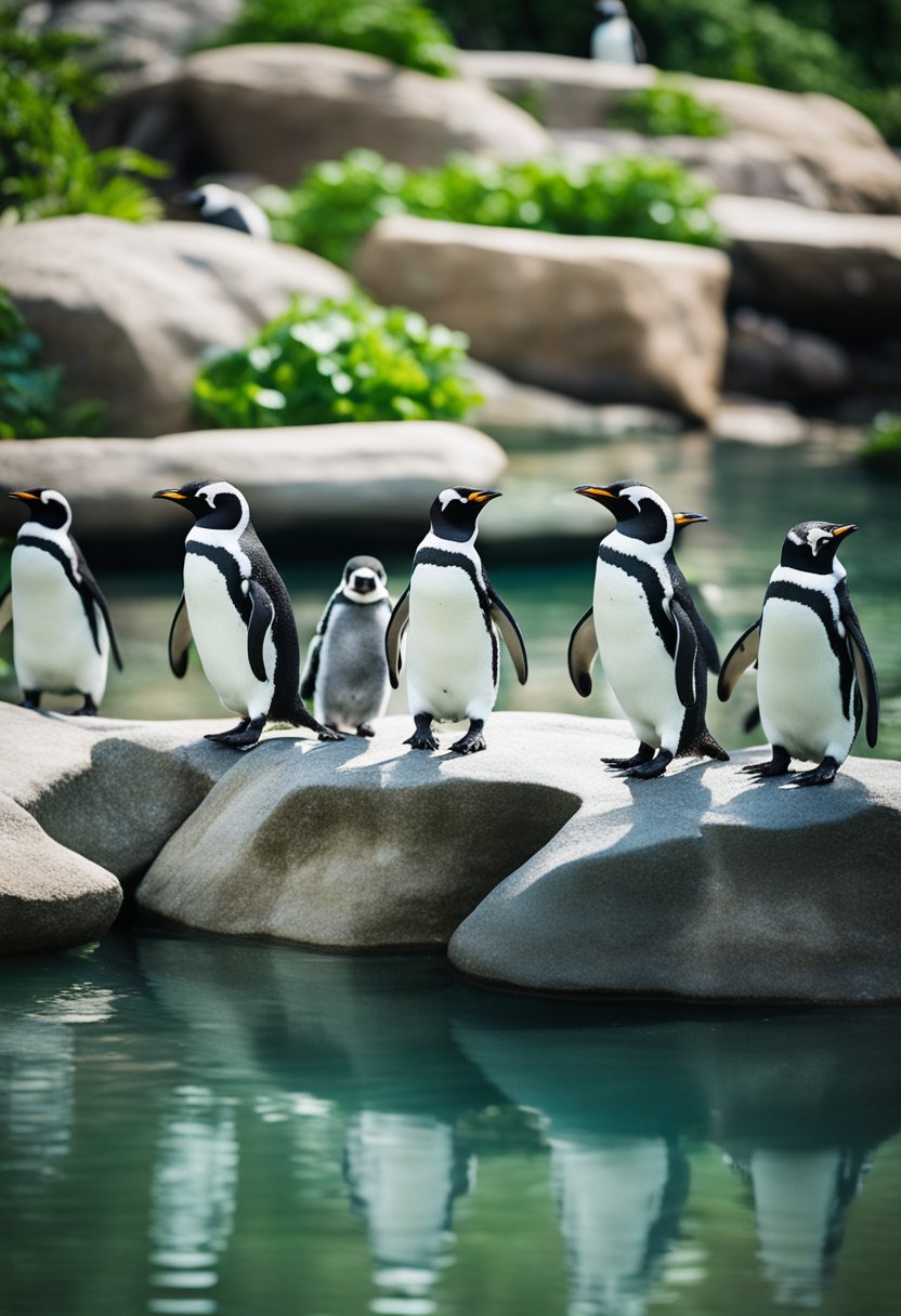 Penguins in Waco Cameron Park Zoo - Waco News Now