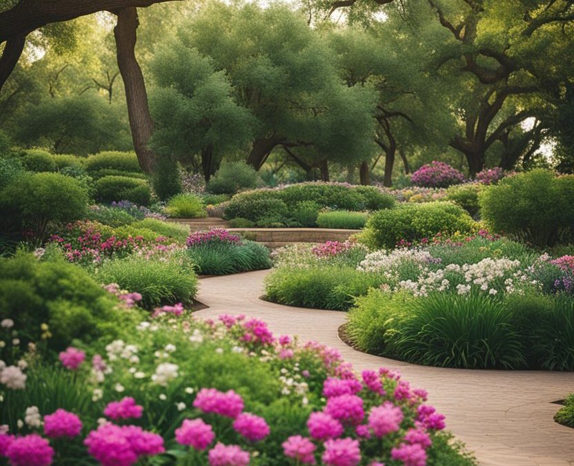 Vibrant Botanical Display in Waco's Enchanting Gardens