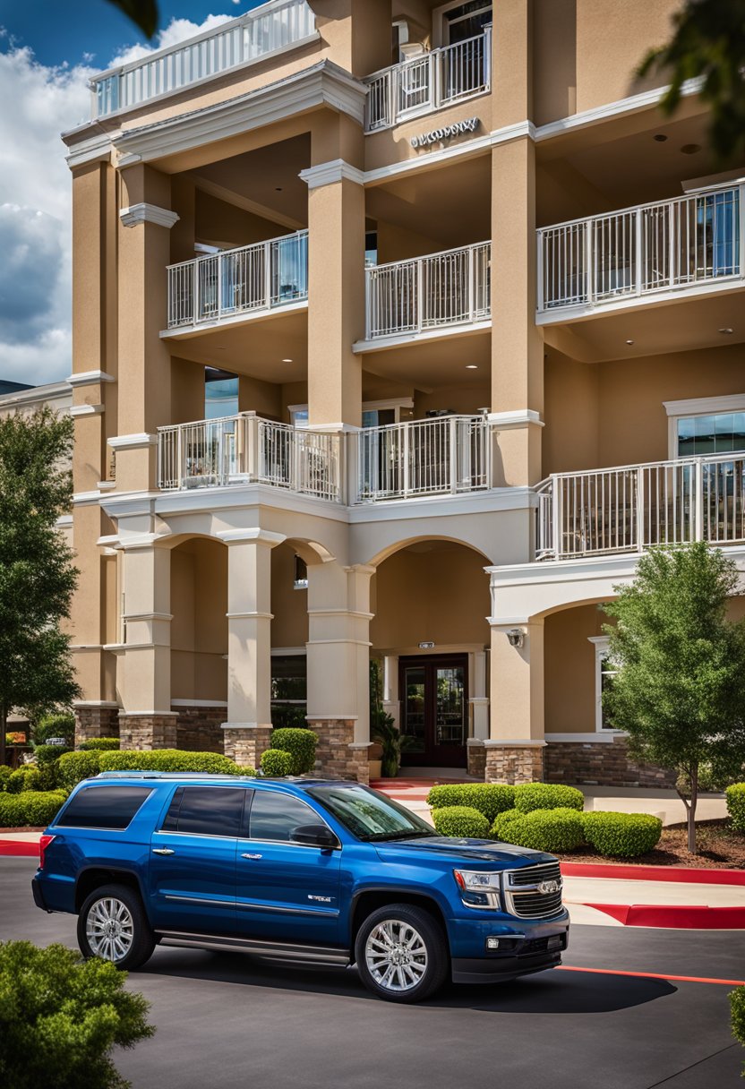 The exterior of Best Western Plus Woodway Waco South Inn & Suites, with its welcoming entrance and well-maintained landscaping, exudes a comfortable and budget-friendly atmosphere