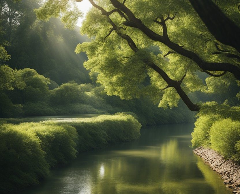 Brazos Park East Scenic View in Waco, Texas