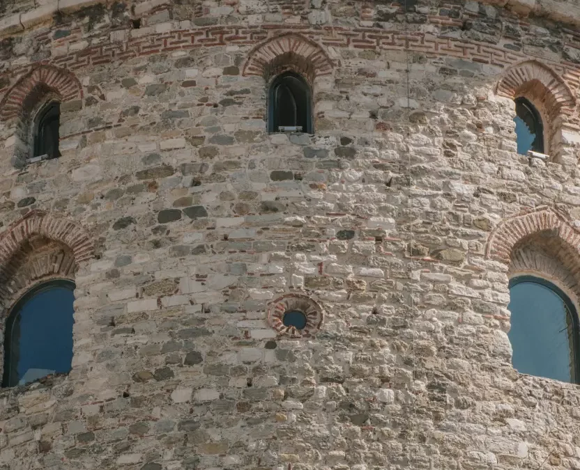 Exterior view of Cottonland Castle in Waco, Texas