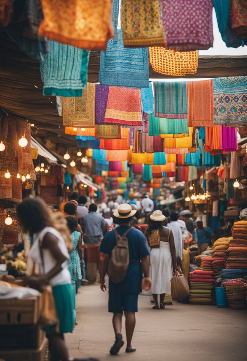 Vibrant market stalls, colorful textiles, and diverse cultural performances fill the streets of Waco, showcasing the rich tapestry of local traditions and customs