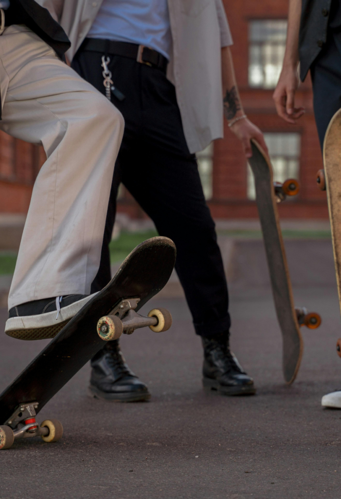 Group of skaters in Waco Texasa