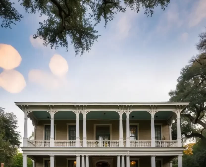 Historic homes in Waco showcasing rich architectural heritage