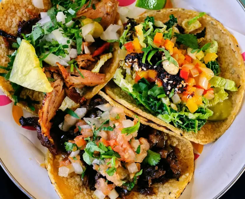 Delicious tacos with fresh ingredients, best tacos in Waco, Texas