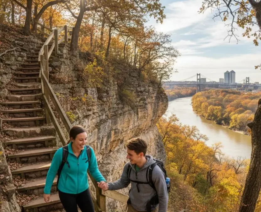 A scenic outdoor view of Cameron Park in Waco, Texas